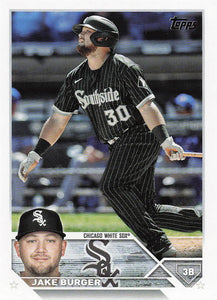 2023 Topps Baseball Jake Burger #528