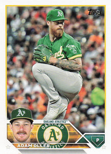 2023 Topps Baseball Adam Oller #542