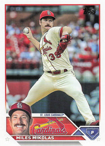 2023 Topps Baseball Miles Mikolas #548