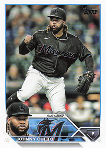 2023 Topps Baseball Johnny Cueto #551