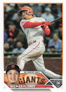 2023 Topps Baseball Wilmer Flores #552