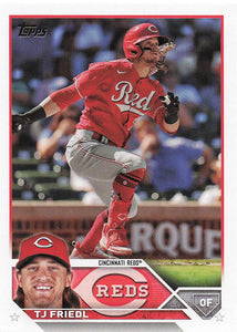 2023 Topps Baseball TJ Friedl #558