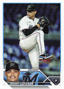 2023 Topps Baseball Jesús Luzardo #563