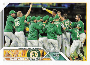 2023 Topps Baseball Oakland Athletics #577