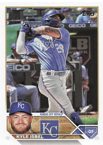 2023 Topps Baseball Kyle Isbel #578