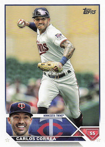 2023 Topps Baseball Carlos Correa #583
