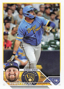 2023 Topps Baseball Rowdy Tellez #598