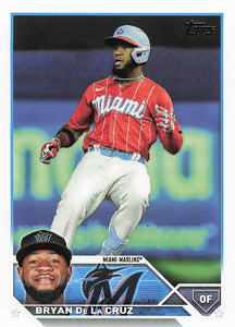 2023 Topps Baseball Bryan De La Cruz #599