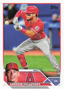 2023 Topps Baseball Andrew Velazquez #605