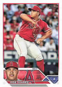 2023 Topps Baseball José Suarez #609