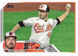 2023 Topps Baseball Keegan Akin #617