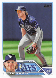 2023 Topps Baseball Taylor Walls #625
