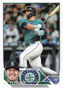 2023 Topps Baseball Ty France #626