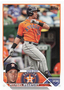 2023 Topps Baseball Michael Brantley #628