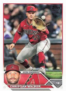 2023 Topps Baseball Christian Walker #639