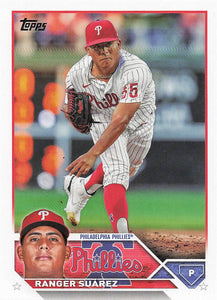 2023 Topps Baseball Ranger Suárez #642