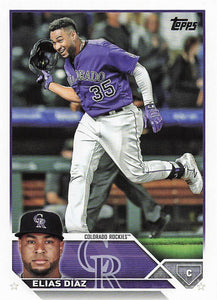 2023 Topps Baseball Elias Díaz #648
