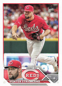 2023 Topps Baseball Hunter Strickland #652