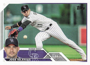2023 Topps Baseball José Iglesias #653