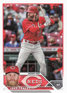 2023 Topps Baseball Jake Fraley #657