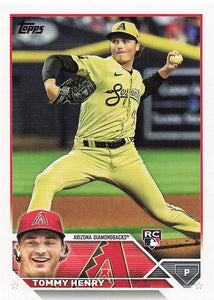 2023 Topps Baseball Tommy Henry #336 RC