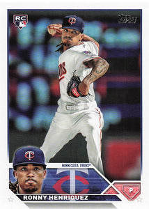 2023 Topps Baseball Ronny Henriquez #372