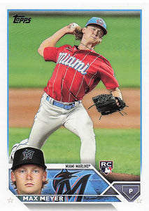2023 Topps Baseball Max Meyer #388 RC