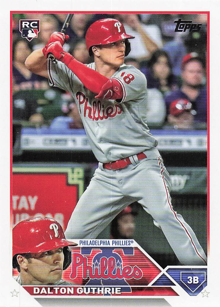 2023 Topps Baseball Dalton Guthrie #398 RC