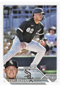 2023 Topps Baseball Carlos Perez #452 RC
