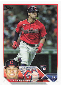 2023 Topps Baseball Tyler Freeman #462 RC