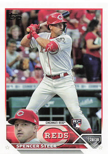 2023 Topps Baseball Spencer Steer #489 RC