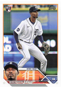 2023 Topps Baseball Brendon Davis #494 RC