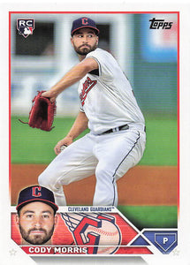 2023 Topps Baseball Cody Morris #507 RC