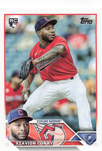 2023 Topps Baseball Xzavion Curry #513 RC