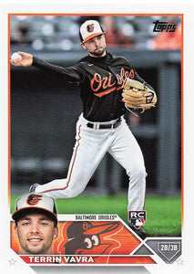 2023 Topps Baseball Terrin Vavra #524 RC