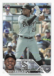 2023 Topps Baseball Oscar Colas #545 RC