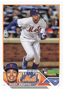 2023 Topps Baseball Mark Vientos #550 RC