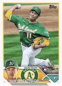 2023 Topps Baseball Shintaro Fujinami #561 RC