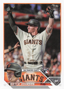 2023 Topps Baseball Bryce Johnson #571 RC