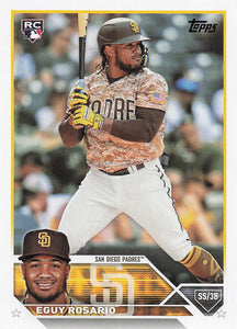 2023 Topps Baseball Eguy Rosario #576 RC