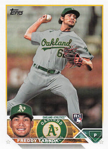 2023 Topps Baseball Freddy Tarnok #608 RC