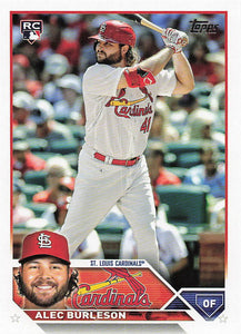 2023 Topps Baseball Alec Burleson #622 RC
