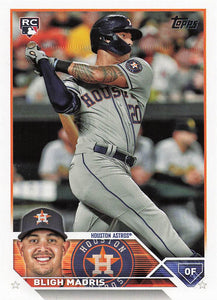 2023 Topps Update Series Baseball Bligh Madris #US9 RC