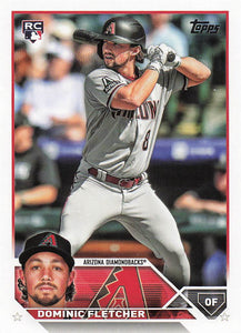 2023 Topps Update Series Baseball Dominic Fletcher #US32 RC