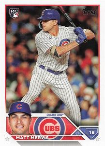 2023 Topps Update Series Baseball Matt Mervis #US42 RC