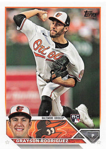 2023 Topps Update Series Baseball Grayson Rodriguez #US50 RC