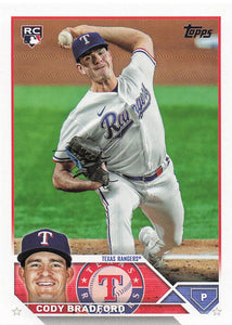 2023 Topps Update Series Baseball Cody Bradford #US53 RC