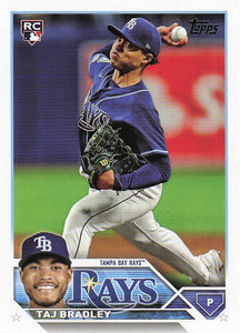 2023 Topps Update Series Baseball Taj Bradley #US55 RC