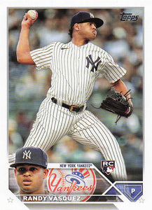 2023 Topps Update Series Baseball Randy Vasquez #US56 RC