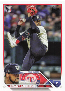 2023 Topps Update Series Baseball Grant Anderson #US141 RC